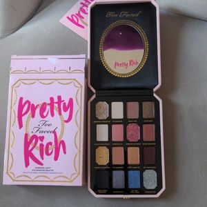 Too faced pretty rich eye pallet nwt